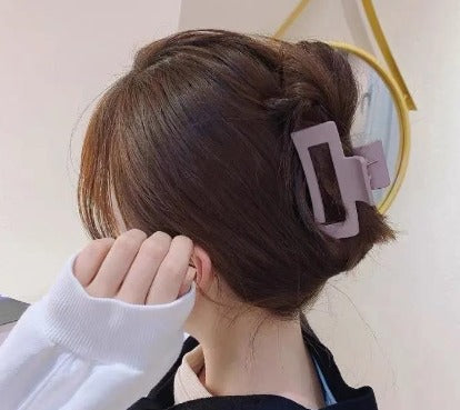 Hair Clips For Women Girls Square Hairpins Fashion Hair Accessories Korea Ins Color Hair Claw