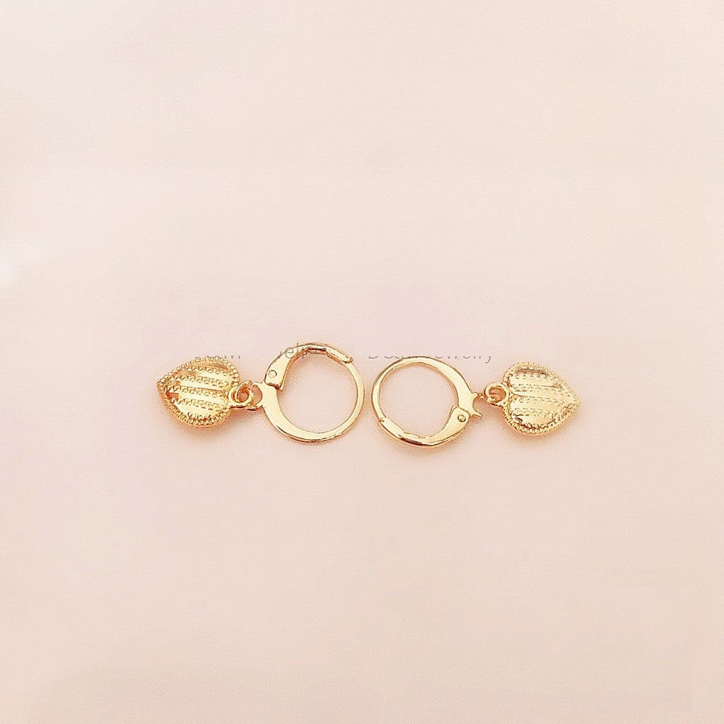 Jewelry 24K Bangkok Gold plated Drop earrings