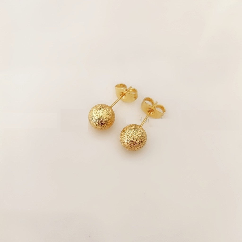 Jewelry 24K Bangkok gold Plated earrings flower heart for women with free box